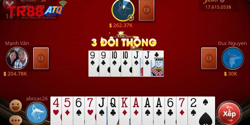 Một số cách chặt bài tiến lên hiệu quả